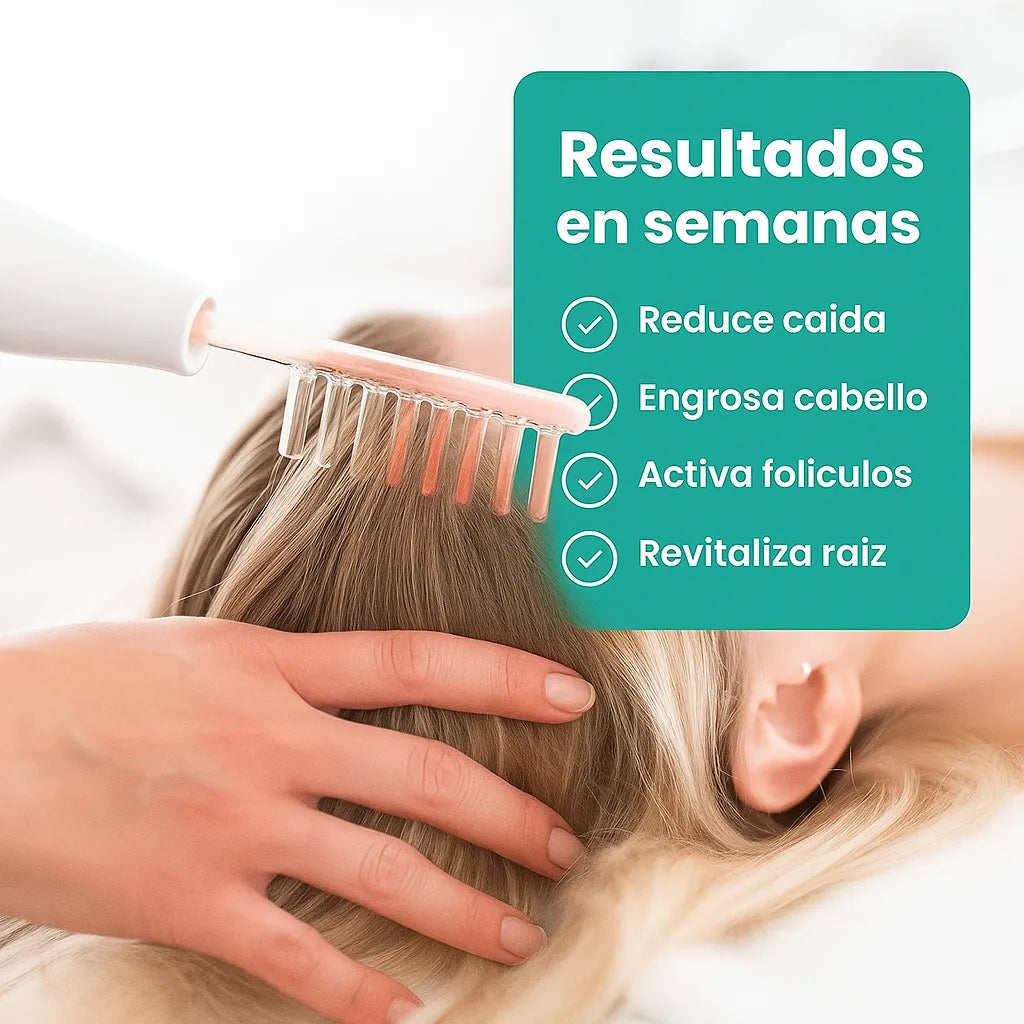 CapilRoot Pro - Recupera tu cabello con tecnología clínica, en solo 8 minutos al día