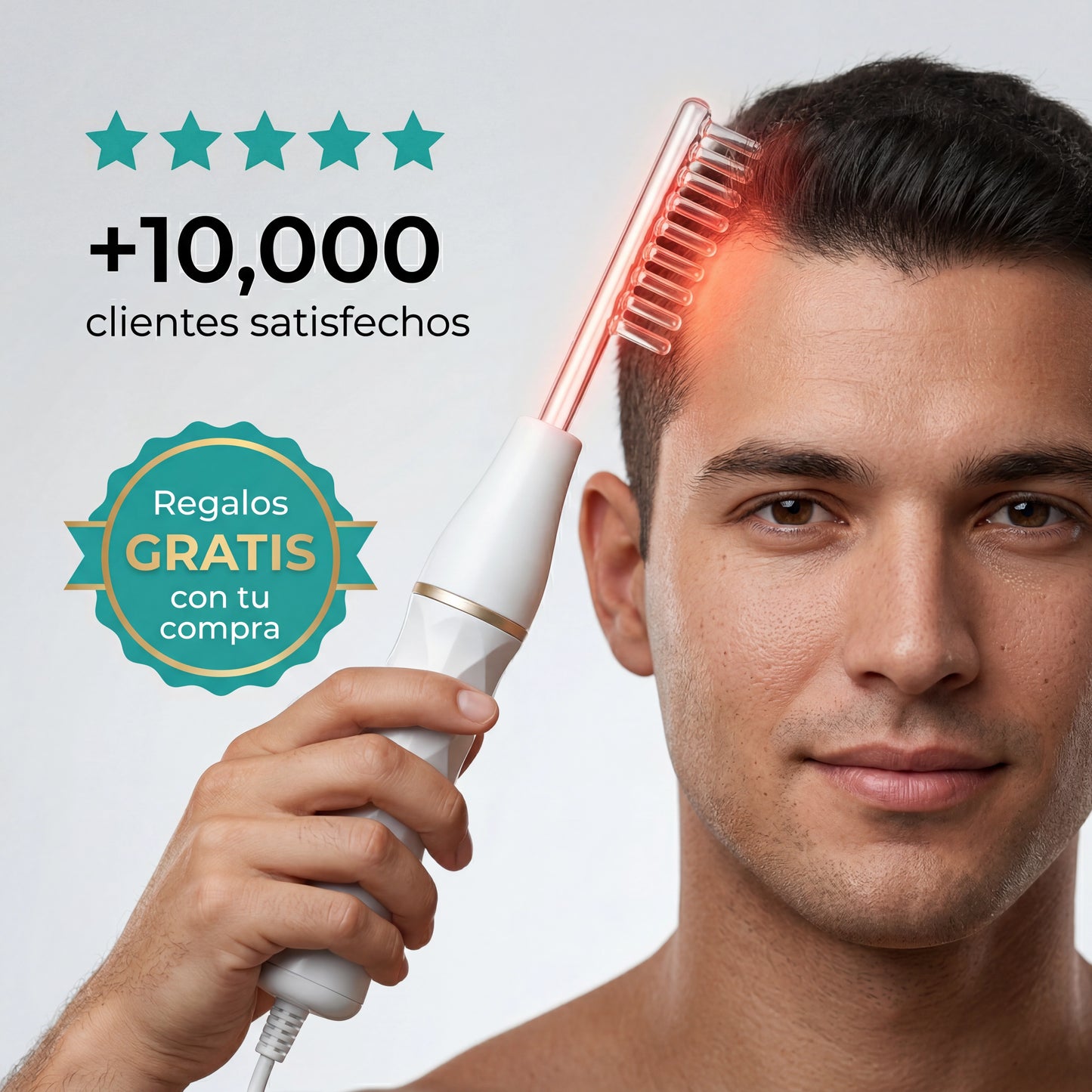 CapilRoot Pro - Recupera tu cabello con tecnología clínica, en solo 8 minutos al día